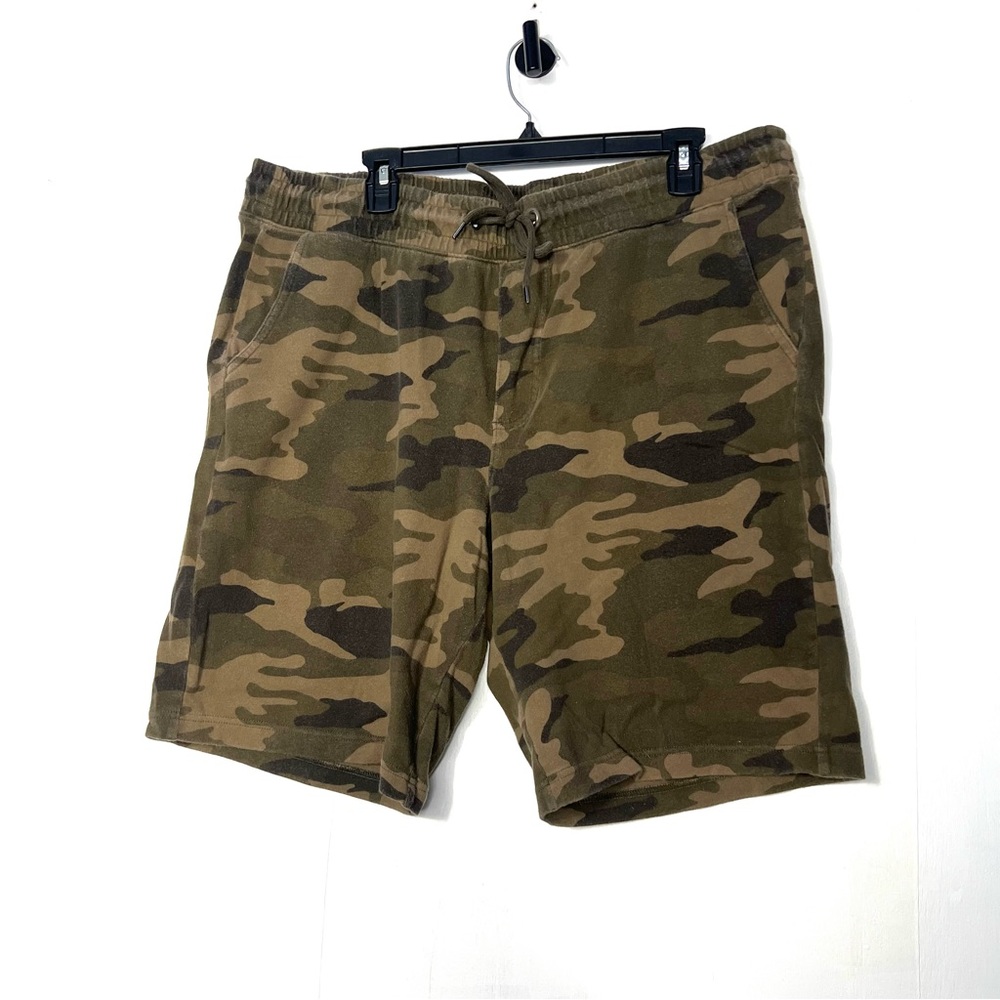 Mossimo Supply Co. | Mens Fleece Camouflage Shirts | Green Camouflage | Lg